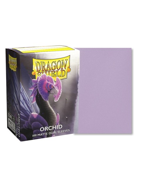 Dragon Shield Dual Matte Sleeves - Orchid 'Emme' (100 Sleeves)