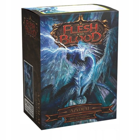 Dragon Shield Flesh and Blood License Standard Art Sleeves - Azvolai