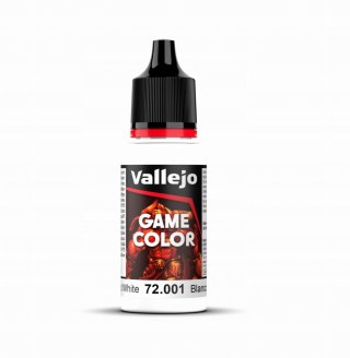 Farbka Vallejo 72.001 Game Color Dead White 17ml