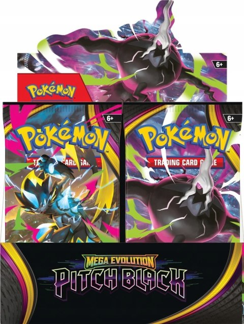 POKÉMON TCG: MEGA EVOLUTION - PITCH BLACK - BOOSTER BOX DISPLAY