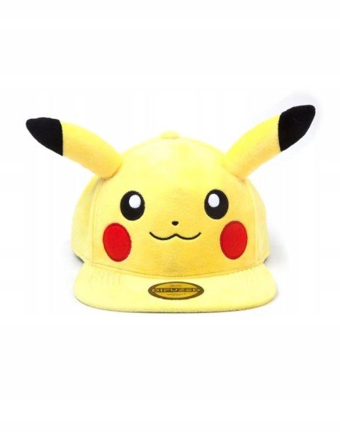 Pokémon Plush Snapback Cap Embarrassed Pikachu
