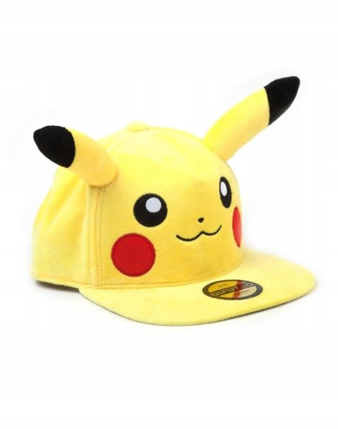 Pokémon Plush Snapback Cap Embarrassed Pikachu