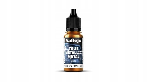 Farba modelarska Vallejo metaliczna 18 ml Base Imperial Gold 77123