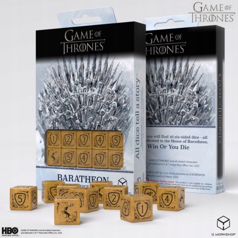 Gra o Tron. Zestaw Kości Baratheon.