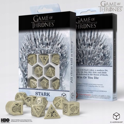 Gra o Tron. Zestaw Kości Stark.