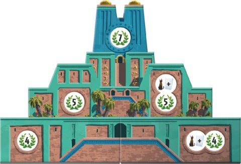 Gra planszowa Architekci 7 Cudów Świata: Medale Rebel