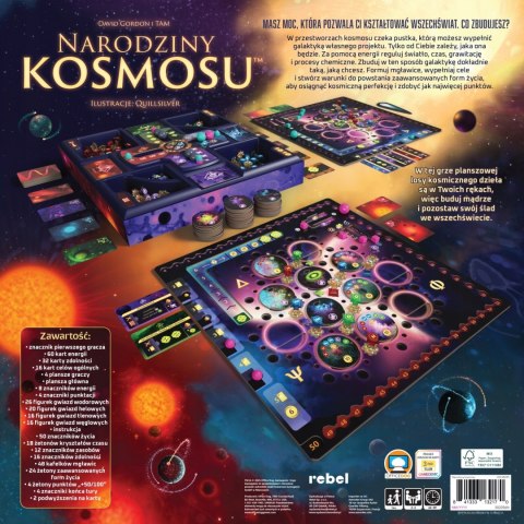 Gra planszowa Narodziny kosmosu Rebel