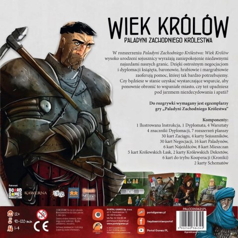 Gra planszowa Paladyni Zachodniego Królestwa: Wiek Królów Portal Games