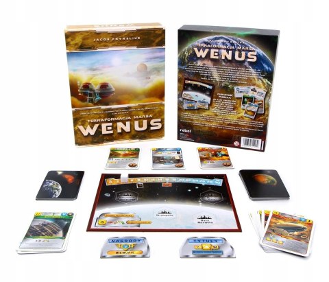 Gra planszowa Terraformacja Marsa: Wenus Rebel