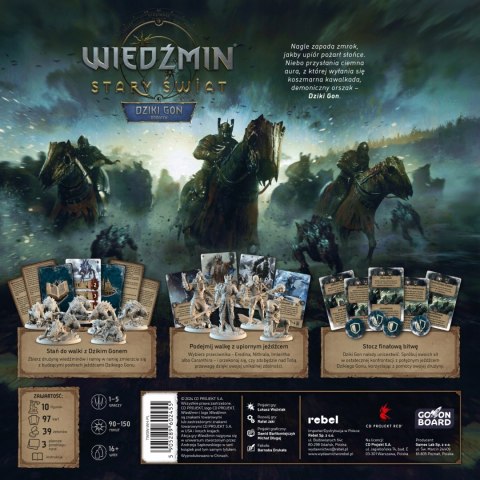 Gra planszowa Wiedźmin Stary Świat Dziki Gon Rebel