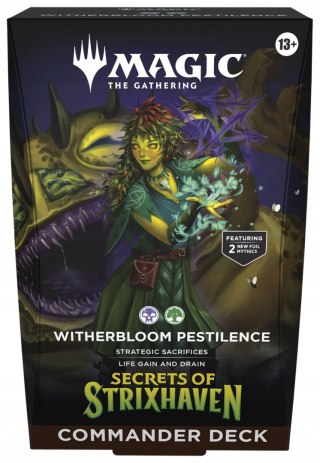 Magic The Gathering Secrets of Strixhaven -Commander-Witherbloom Pestilence