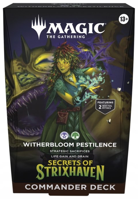 Magic The Gathering Secrets of Strixhaven -Commander-Witherbloom Pestilence