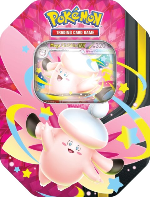 Pokémon TCG: Mega Moonlit Tin Mega Clefable ex