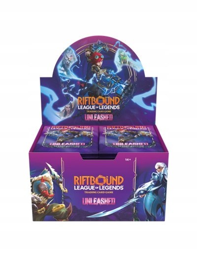 Riftbound: League of Legends TCG Unleashed Booster Box (24 Boosters) EN