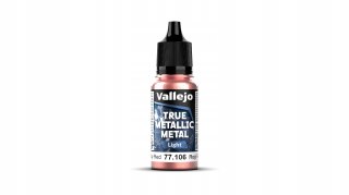 Vallejo 77106 True Metallic Metal 18ml Ruby Red