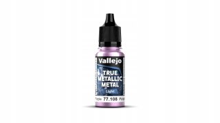 Vallejo 77108 True Metallic Metal 18ml Light Amethyst Purple