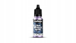 Vallejo 77109 True Metallic Metal 18ml Light Celestial Violet