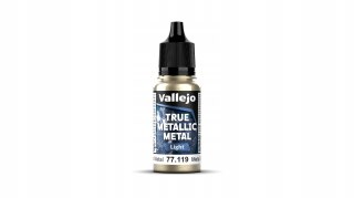 Vallejo 77119 True Metallic Metal 18ml Light Aged Metal
