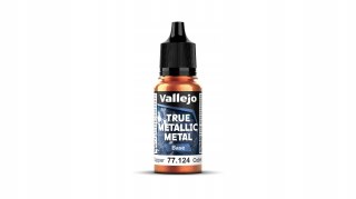 Vallejo 77124 True Metallic Metal 18ml Base Ancient Copper