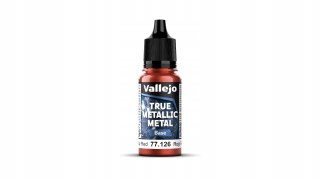 Vallejo 77126 True Metallic Metal 18ml Ruby Red