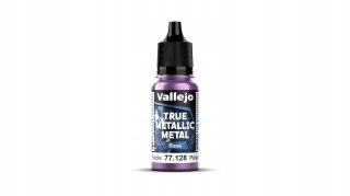 Vallejo 77128 True Metallic Metal 18ml Base Amethyst Purple