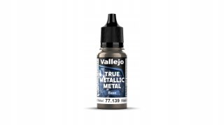 Vallejo 77139 True Metallic Metal 18ml Base Aged Metal
