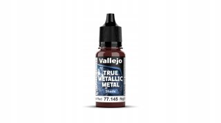 Vallejo 77145 True Metallic Metal 18ml Shade Forged Red