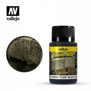 Vallejo Weathering FX Black Splash Mud 73806