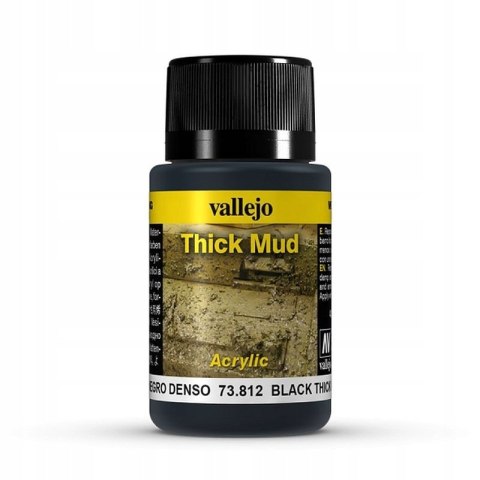 Vallejo Weathering FX Black Thick Mud 73.812