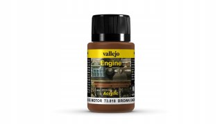 Vallejo Weathering FX Brown Engine Soot 73.818