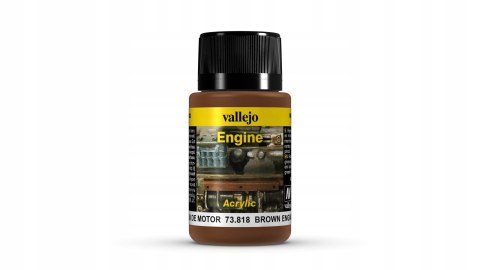 Vallejo Weathering FX Brown Engine Soot 73.818
