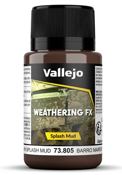 Vallejo Weathering FX Brown Splash Mud 73.805