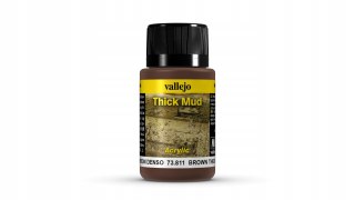 Vallejo Weathering FX Brown Thick Mud 73.811