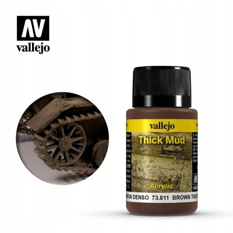 Vallejo Weathering FX Brown Thick Mud 73.811