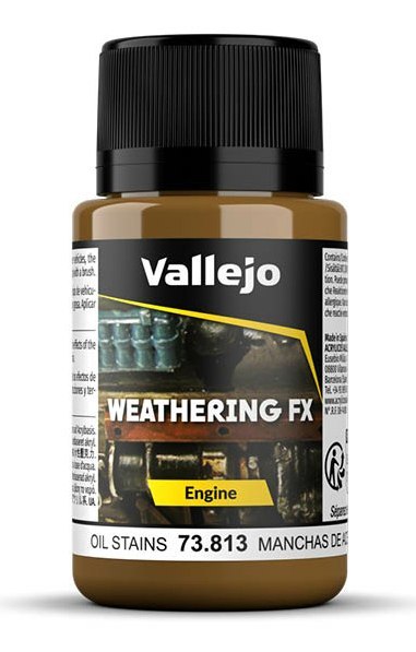 Vallejo Weathering FX Oil Stains 73.813