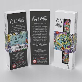 Zestaw kości Full Art: Graffiti