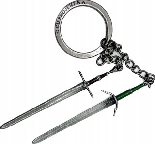 Brelok The Witcher GERALT TWO SWORDS