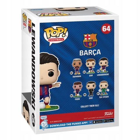 Figurka Funko Pop! Robert Lewandowski 64 Barca