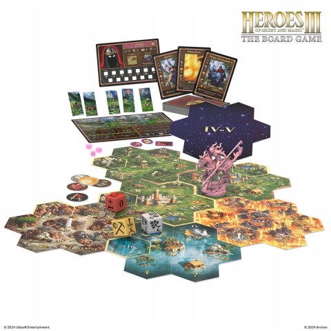 Gra planszowa Heroes of Might and Magic III: Wrota Żywiołów Archon Studio