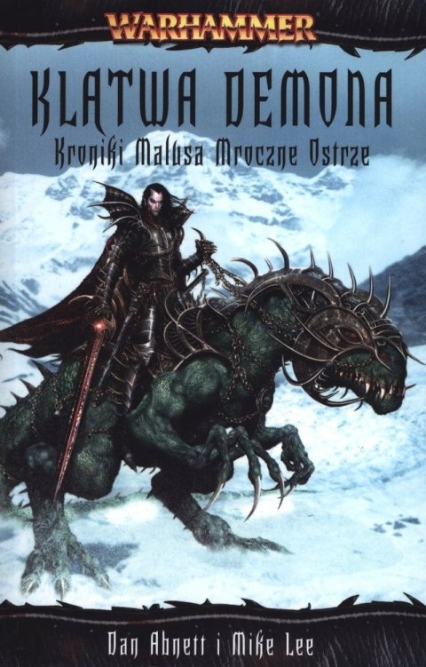 Klątwa demona kroniki Malusa Mroczne Ostrze Dan Abnett, Mike Lee