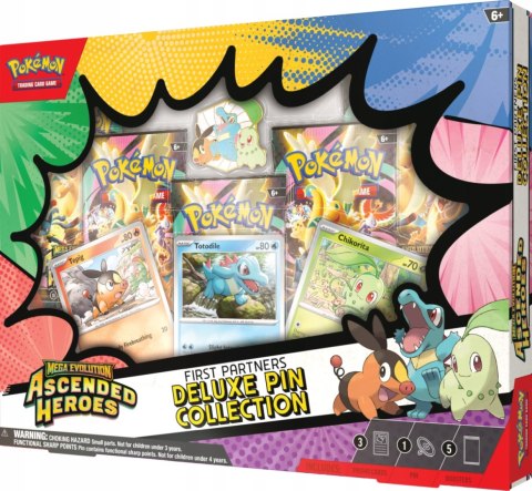 Pokémon TCG: ME Ascended Heroes Deluxe Pin Collection - First Partners