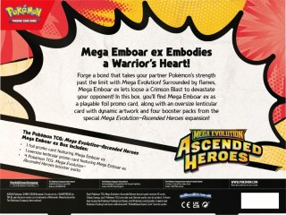 Pokemon TCG: ME02,5 Mega Emboar ex Box