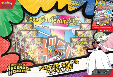Pokémon TCG: Mega Evolution Ascended Heroes Premium Poster - Mega Gardevoir