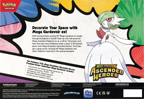 Pokémon TCG: Mega Evolution Ascended Heroes Premium Poster - Mega Gardevoir