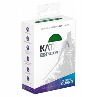 Protektory UG CCG Katana Zielone 100szt