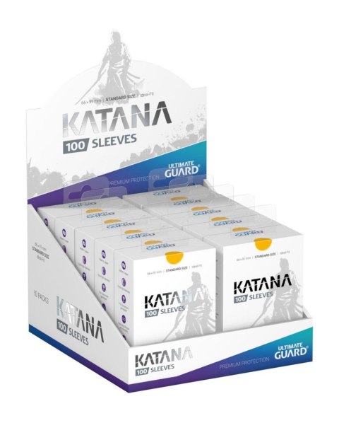 Protektory UG CCG Katana Żółte 100szt