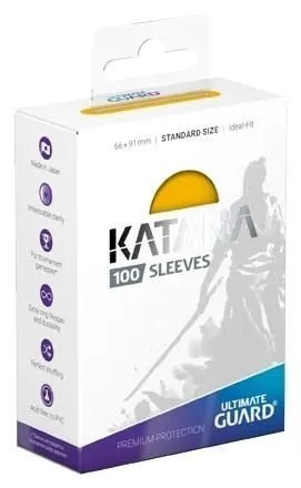Protektory UG CCG Katana Żółte 100szt