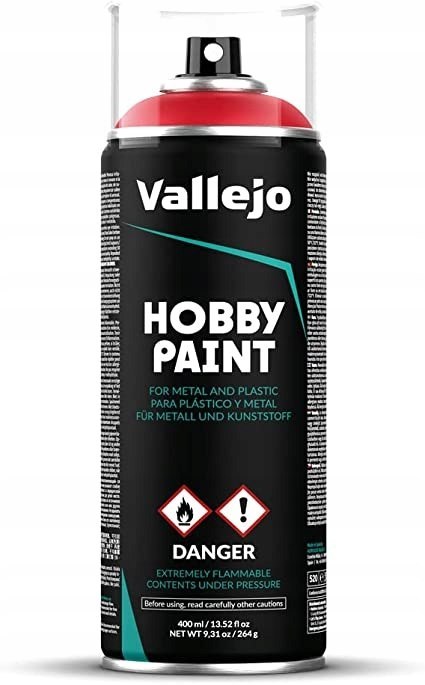 Vallejo Spray Fantasy Color Bloody Red 400ml 28023