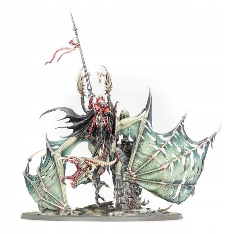 WARHAMMER AOS - SOULBLIGHT GRAVELORDS PRINCE VHORDRAI LORD ON CRIMSON KEEP