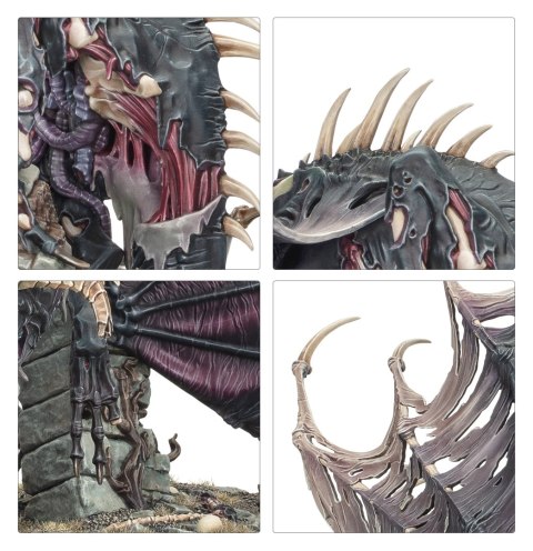 WARHAMMER AOS - SOULBLIGHT GRAVELORDS PRINCE VHORDRAI LORD ON CRIMSON KEEP